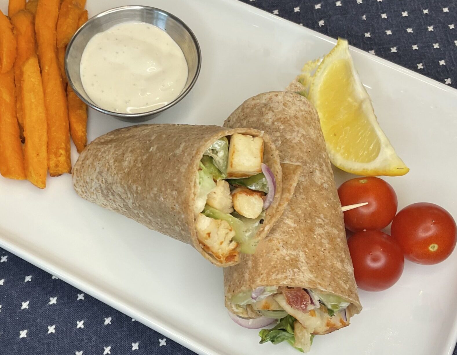 A Turkey Breast Caesar Wrap 3