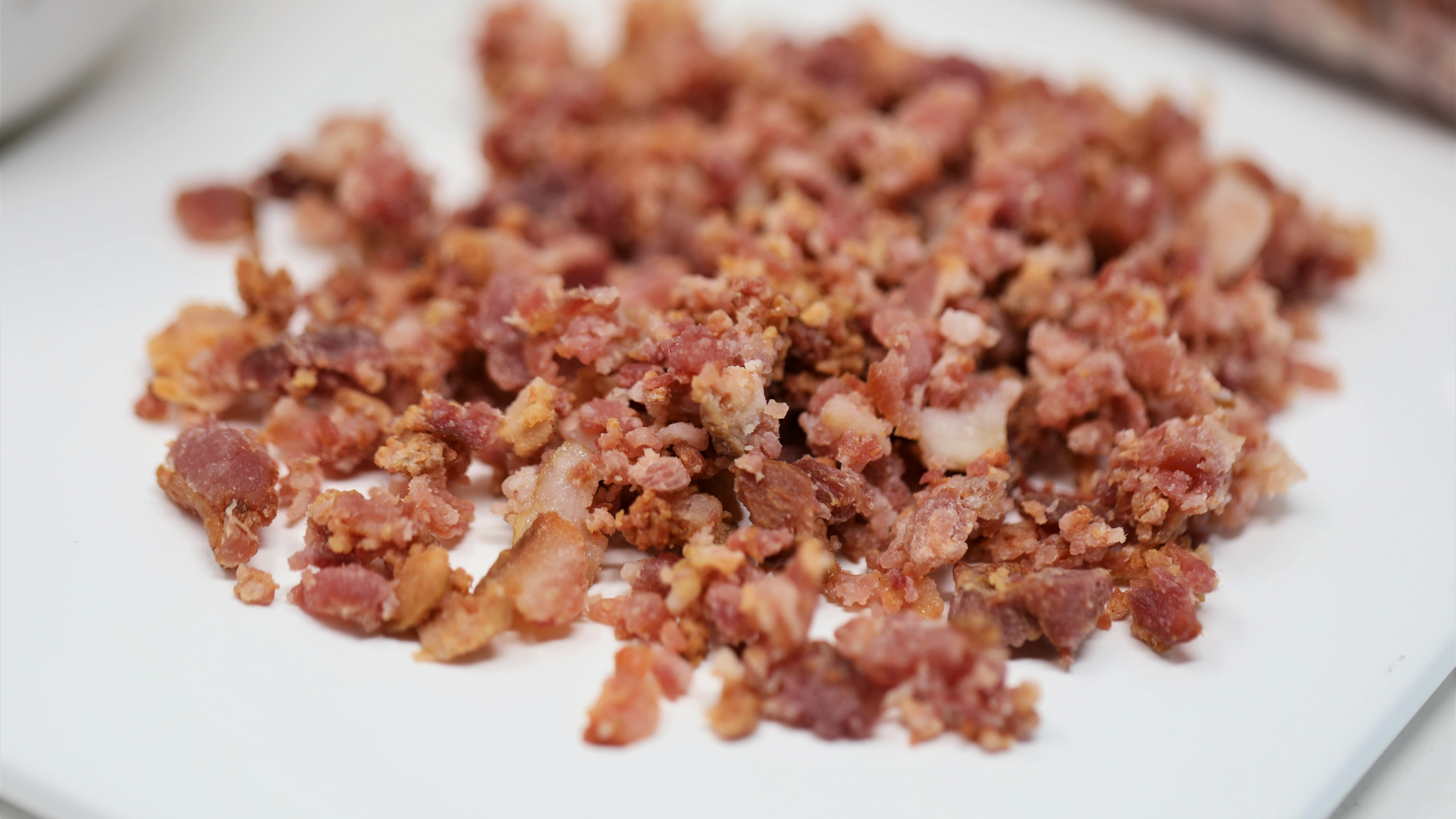 Fully Cooked Bacon Chips 1/2″