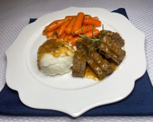 Braised Rosemary Riblets