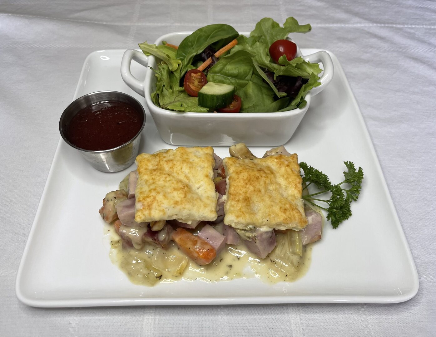 Buttermilk Biscuit Ham Pot Pie – NEW