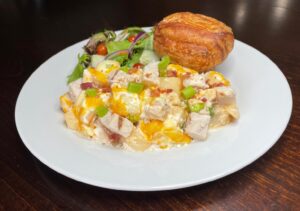 Cheesy Chicken Potato Bake
