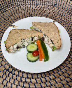 Cran Apple Chicken Salad on Multigrain 1