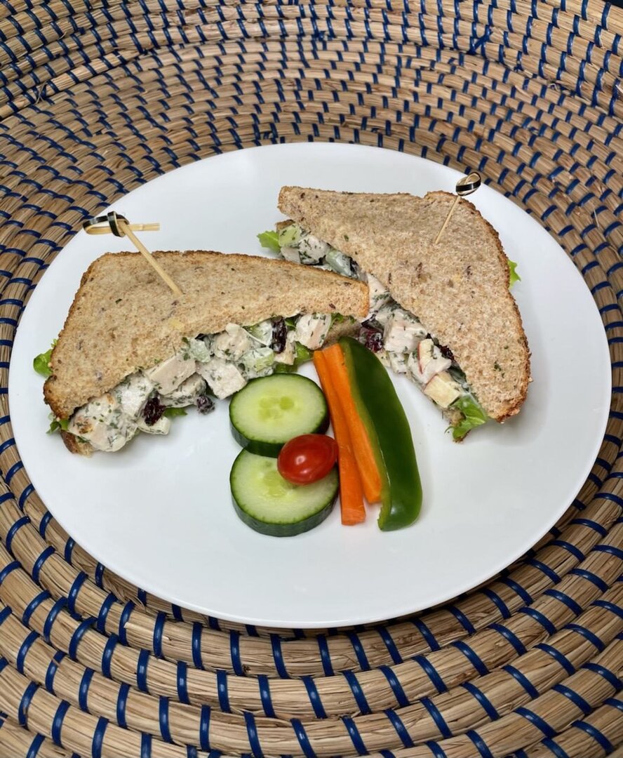 Cran-Apple Chicken Salad on Multigrain – NEW