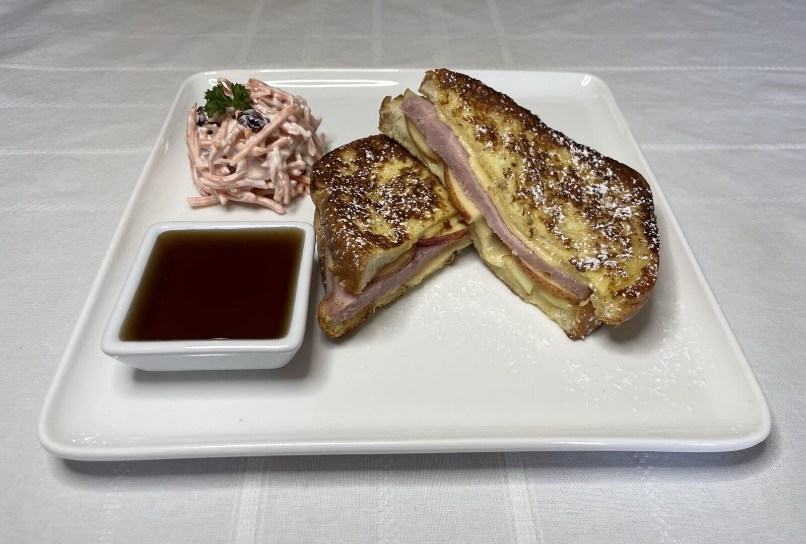 Ham, Apple & Cheddar Monte Cristo – NEW