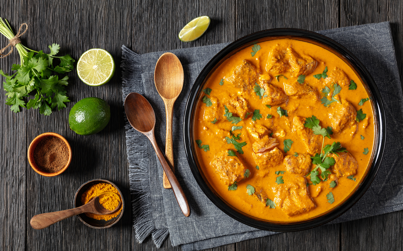 Indian-Style Butter Chicken Dippers