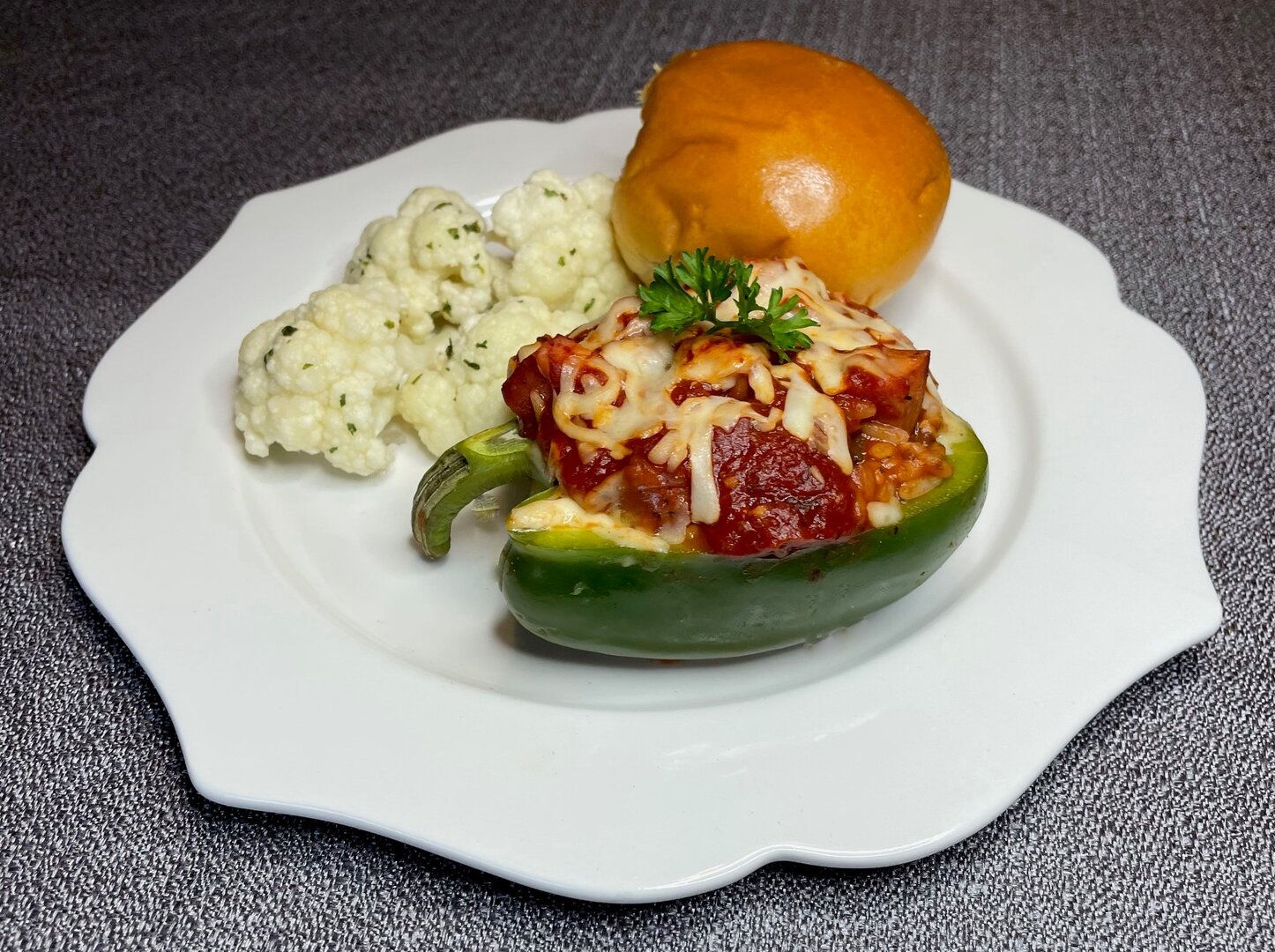 Italian Turkey Stuffed Peppers