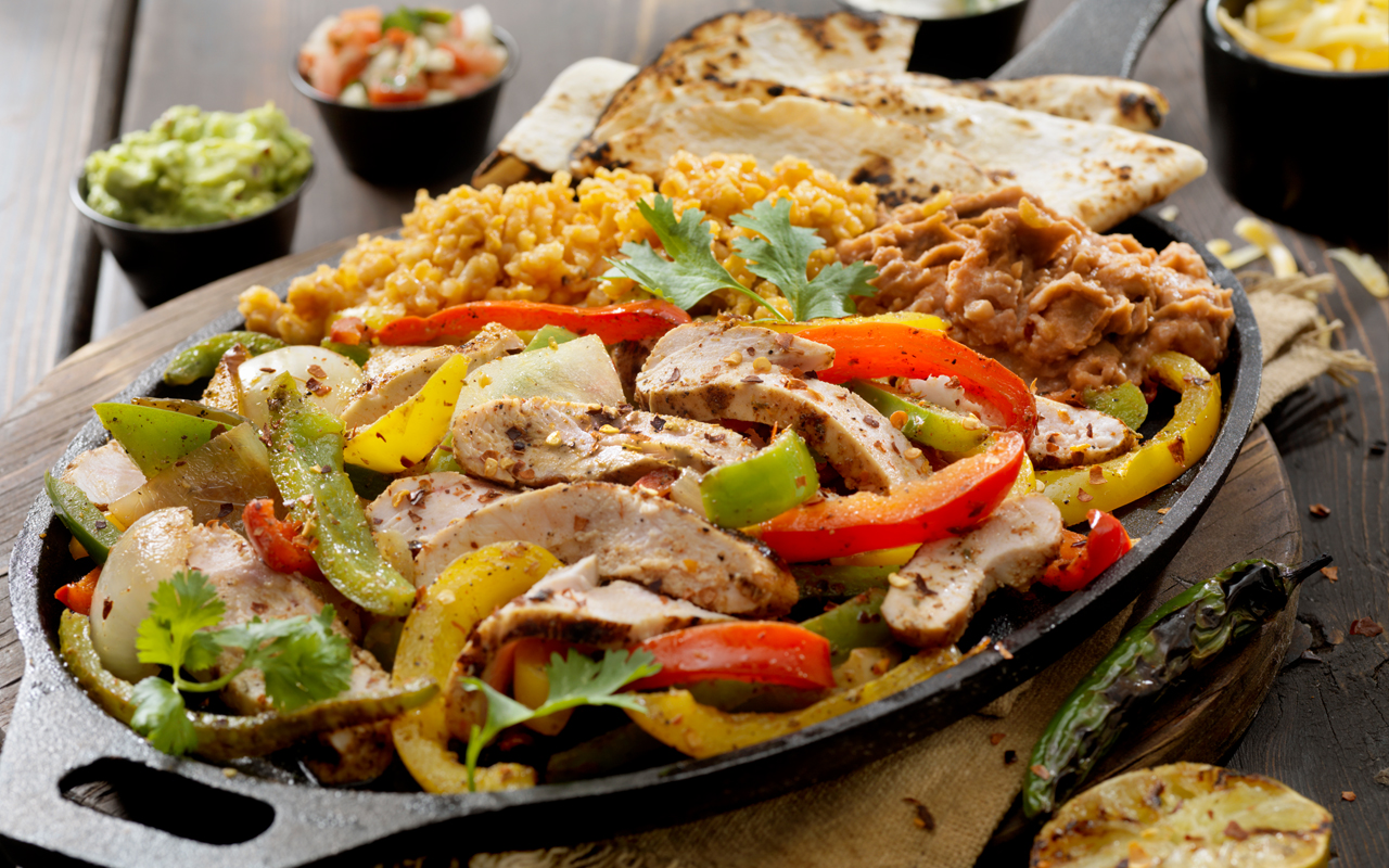 Mexican Chicken Fajitas