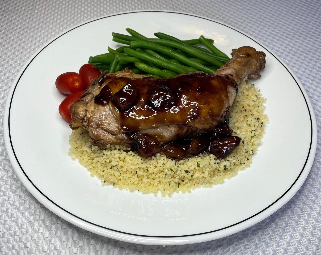 Moroccan Glazed Chicken Leg