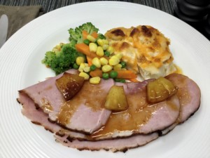 Pineapple Brown Sugar Glazed Carved Ham scaled