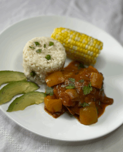 Santa Fe Chicken Thighs 1