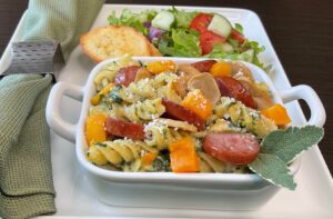 Sausage & pasta photo