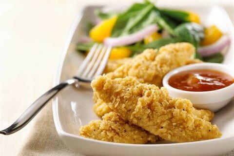 Maple Leaf Supreme Crunch® Chicken Tender – Par-fried, raw