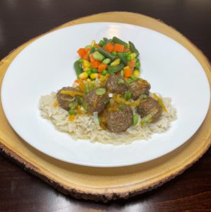 Tangy Orange Glazed Meatballs