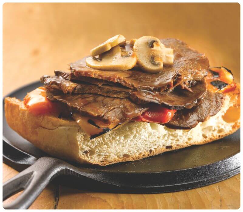 Schneider’s Shaved Steak & Carved Pot Roast