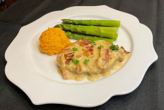 Creamy Bacon Pork Chops